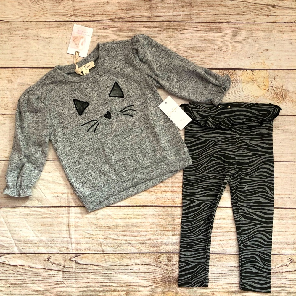Jessica Simpson Sweater & Leggings set - NEW